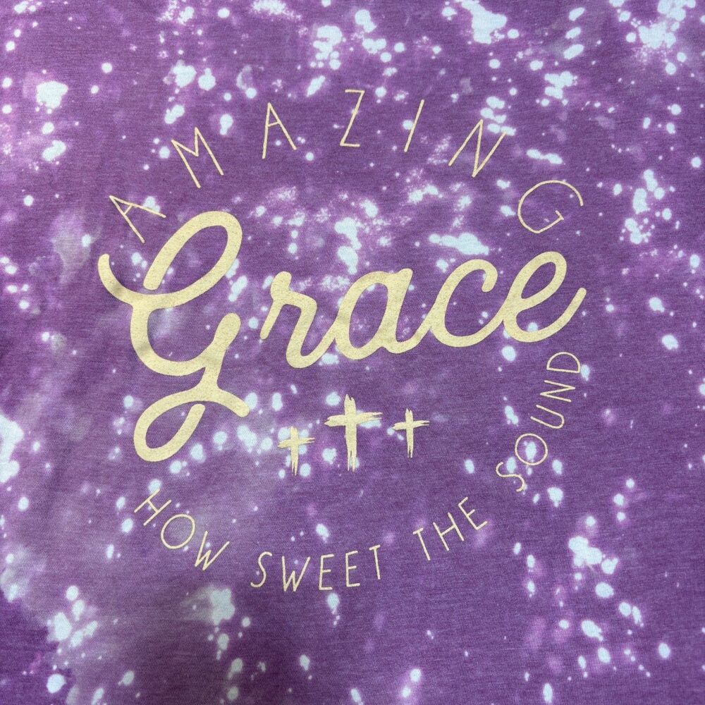Amazing Grace How Sweet the Sound Southern Bliss T-Shirt New Women's XXL